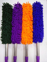 Chenille telescopic dust duster household car feather duster air conditioning brush dust brush cleaning duster