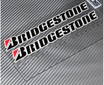 Motorcycle sports car street car tire sticker decal logo car sticker pair