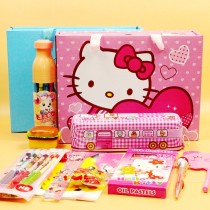 New Stationery Set Gift Box First Year Freshmen School Big Gift Bag for Primary School Men and Women Birthday Gifts