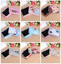 Han edition female hairdresser black folder clamps and straight plate ultra-tight clamp small needle steel clamp