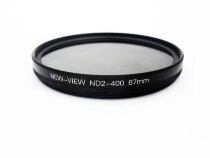 New Realm New-VIEW Dimming Adjustable ND2-400 Filter 67mm Medium Grey Density Mirror Lens Filter