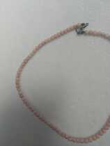  French underwater blood red ancient shell necklace Light pink elegant collar womens art wedding gift