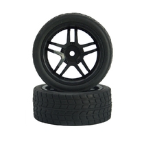 Ruipeng racing flat running model wheel remote control four-wheel drive model racing wheel accessories rubber tire hub