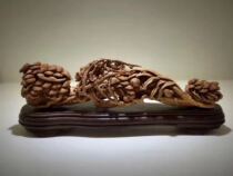 Factory direct sandalwood gifts Root carving craft Home office boutique ornaments Guanyin Dharma