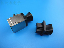  Yixinlai RJ45 plug black mesh port hole plug Mesh port dust cover Mesh port protection plug