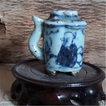 Jingdezhen antique porcelain hand-painted blue and white porcelain room supplies dripping antique collection