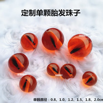 Fetal hair beads hair Lanjia souvenir bracelet DIY brush seal custom-made fetal hair pendant