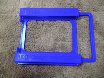 Solid State drive bracket SSD solid state drive bracket 2 5 Turn 3 5 hard disk rack TQ blue case dedicated