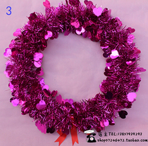 Award wreath Street parade Gymnastics Games opening ceremony props Plastic bright silk dance Award wreath