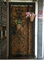 yx377 European style iron door iron door iron door door security door iron door single door open corridor door customized