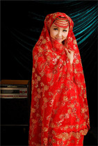 Hui Muslim wedding dress minority red set of bus dress wedding dress wedding dress national supplies