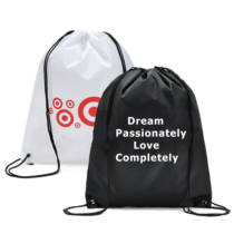 Marathon bag custom pocket parent-child entry bag custom polyester back bag printing logo