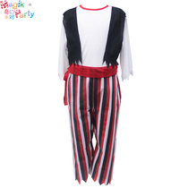 Halloween childrens show costumes Cosplay performance dress masquerade party Caribbean pirate captain costume