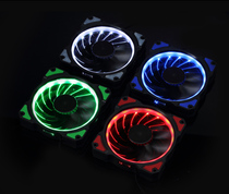 Jothber 12CM dazzling solar eclipse FR-101 case water cooled exhaust fan LED luminous 3P 4PIN D type of mouth