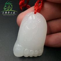 Xiao Yazhai Jade Natural Jade White Jade White Jade in Afghanistan Jade Pendant Jade Pendant Pendant Pendant