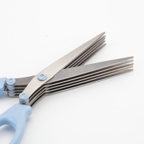  Japanese confidential office shredding paper labor-saving scissors Household kitchen handmade utility knife scissors Stationery cutting supplies