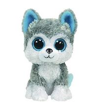 1pc18cm Hot Sale Ty Beanie Boos Big Eyes Husky Dog Plush Toy