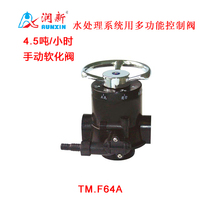 Runxin F64A manual softening valve water softening equipment water softener manual valve 4 ton hours Runxin manual valve
