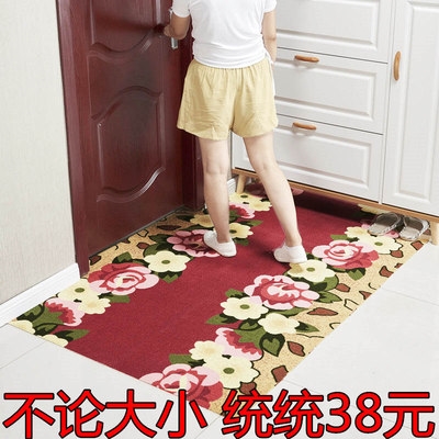 Tailoring door hall Carpet Floor Mat door padded door Rub Dirt Mat Living-room Kitchen Carpet Mat Absorbent Anti Slip Mat