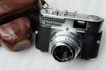 German antique camera collection: 232# Forunda VITO BL camera with leather case 135 film paraxial