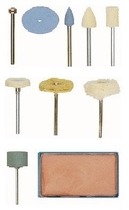 PROXXON Polishing Tool Set 10 Pieces No 28285