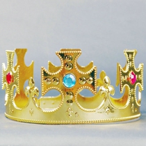 Childrens Day COS Halloween prom supplies Crown props King crown Headdress Prince Crown Hair ornaments Crown