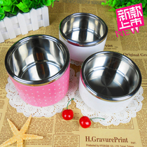 Lunch box portable portable girl heart cute bucket student lunch box soup round non-leaking soup sealed breakfast box