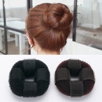 Dish hair artifact meatballs Hair ornaments Headdress bag head styling tools Bud head Puffy tied hair Black Brown
