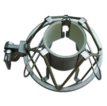 Silver-coloured podcast microphone shockproof rack microphone shock absorbing frame BM-800-ISK 700 shock-proof frame