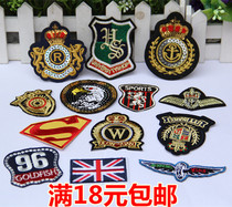 Cartoon cloth patch patch Patch clothing accessories with back adhesive decorative decals classic cartoon cloth paste large collection