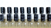 Japan SANYO SANYO 50V 100UF 50V aluminum electrolytic capacitor