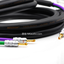 Taiwan NEOTECH Bandung NES5001 UP-OFC CMC plug finished speaker speaker cable