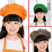 Childrens chef hat Parent-child chef hat Kindergarten performance chef hat custom LOGO