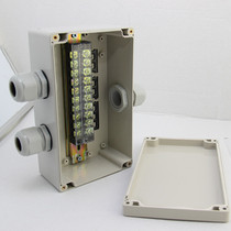 200*120*75 one in two out three-way outdoor waterproof junction box 10-bit terminal power distribution box industrial control box