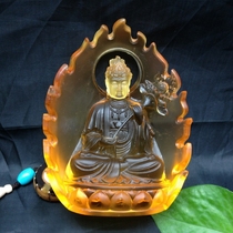  Ancient glass ornaments Religious glass ornaments Buddhist ornaments Bodhisattva Buddha hall Temple use