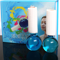 Massage Ice Hockey Beauty Salon Massage Ball Beauty Hockey Beauty Hockey Korean Ice Wave Crystal Energy Ball Face Pair
