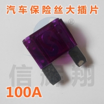 Car fuse large insert 100A 32V car fuse car fuse 100A large