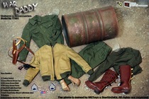 (Spot)MGtoys fury fury Brad Pitt WWII US ARMY tank soldiers clothing accessories