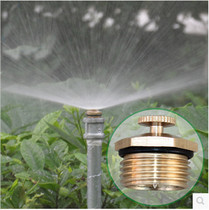  4 points all-copper refraction atomization nozzle Gardening lawn spray irrigation micro nozzle Low pressure spray cooling watering sprinkler