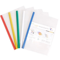 Office supplies A4 transparent drawbar clamp Q310 drawbar clip folder brief calendar clip report clip