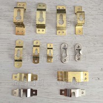 Photo frame dark hanging cross stitch mounting adhesive hook photo frame hardware accessories frame wedding photo frame adhesive hook