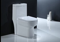  Small apartment small size toilet antibacterial snowflake glaze easy-to-clean toilet
