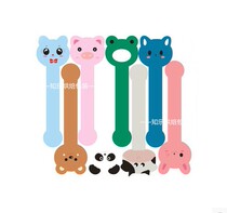 Cute animal seal with pushback Pushback Cookies Baking Patch Glass stickers