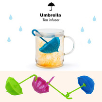 Tea filter Umbrella Creative small umbrella Tea maker Silicone Tea leak Kung Fu Tea bag Tea filter