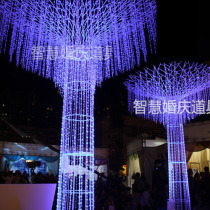 2019 New large luminous dream crystal tree wishing tree wedding wedding wedding scene layout supplies props