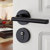 Black door lock (double open door lock open door locks all kinds of models handle various colors