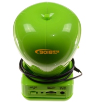 Hengxing brand HX-2822 apple-shaped small speaker parts teaching DIY electronic production kit