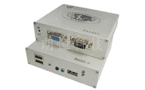 Longheng UKVM-50AU KVM extender VGA USB audio headset standard USB connector 50 m