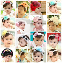 Korean childrens photography hair band cute baby photo hair card floral headdress jewelry girls hairclip foreign trade headgear for sale