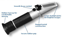 LCC9T Hand-held electrolyte hydrometer Battery hydrometer Optical battery hydrometer